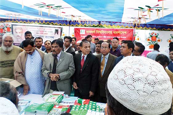 শহীদ আসাদ দিবস উপলক্ষে হামদর্দ বিশ্ববিদ্যালয় বাংলাদেশ-এর  দিনব্যাপী ফ্রি মেডিকেল ক্যাম্প অনুষ্ঠিত